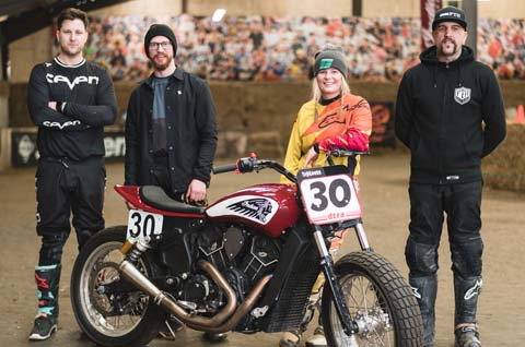 Indian Motorcycle - Flat Track Race DTRA