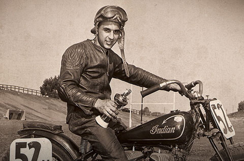 Indian Motorcycle - Flat Track Race The History Image