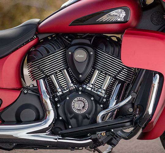 Novo motor em V Thunder Stroke 116