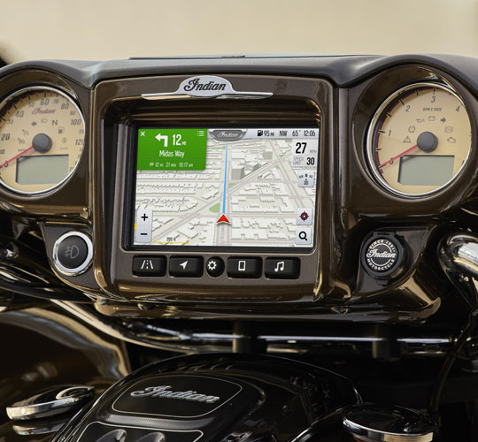 ECRÃ TÁTIL COM RIDE COMMAND